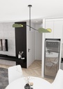 LOTUS 2 Ceiling Lamp – black/green – photo 5