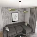 LOTUS 2 Ceiling Lamp – black/green – photo 7