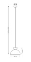 LUNARO 1S Pendant lamp – black – photo 8