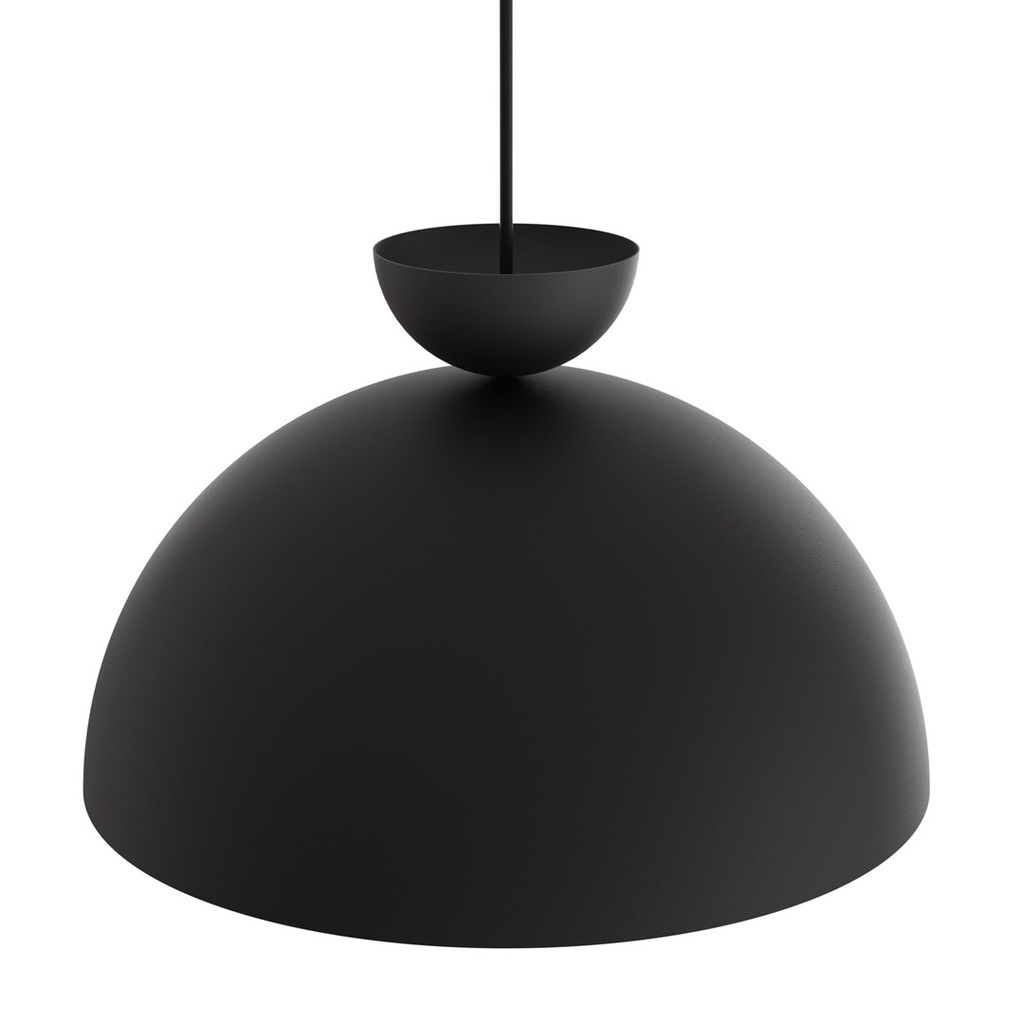 LUNARO 1L Pendelleuchte – Schwarz – Foto 3