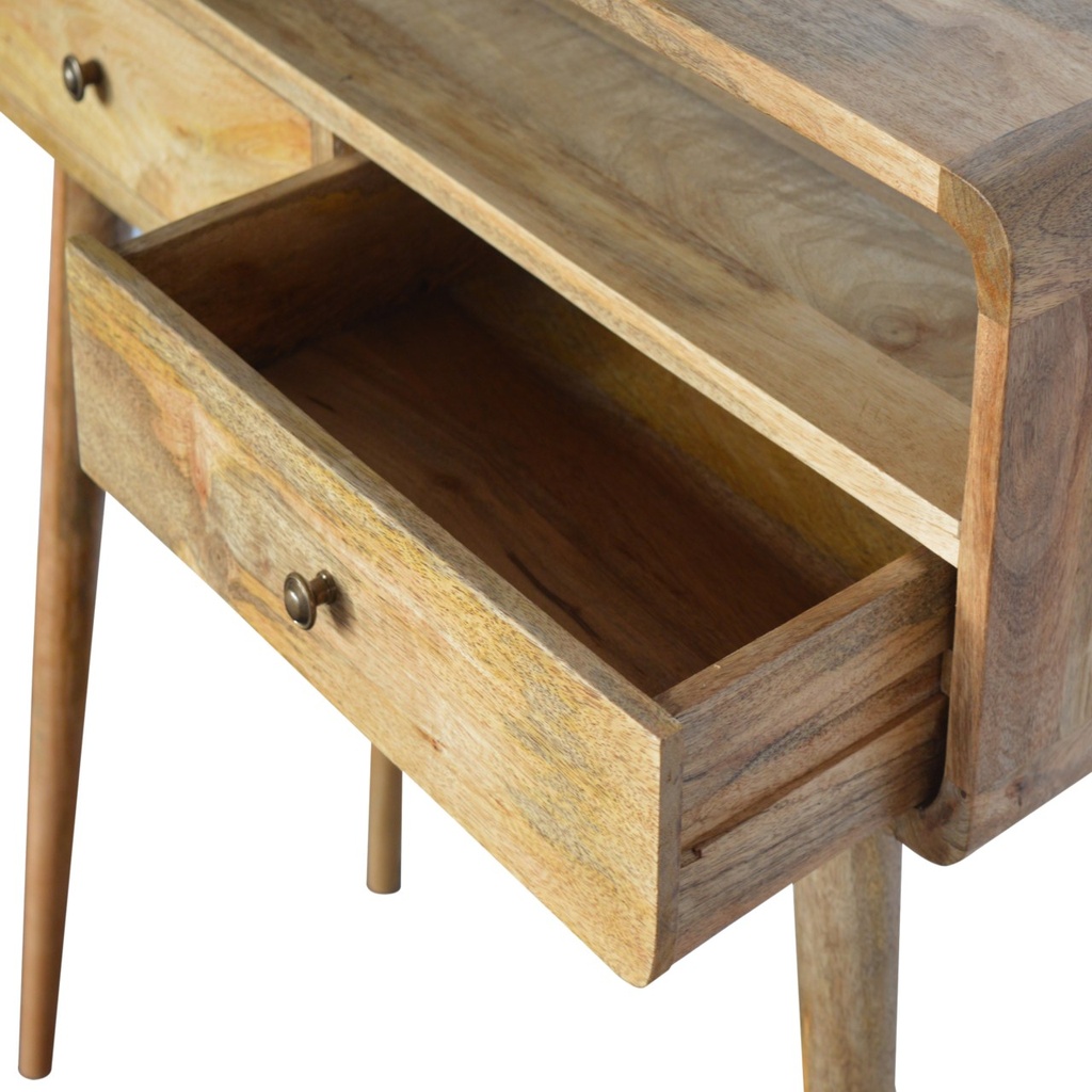 Console courbée effet chêne – photo 7
