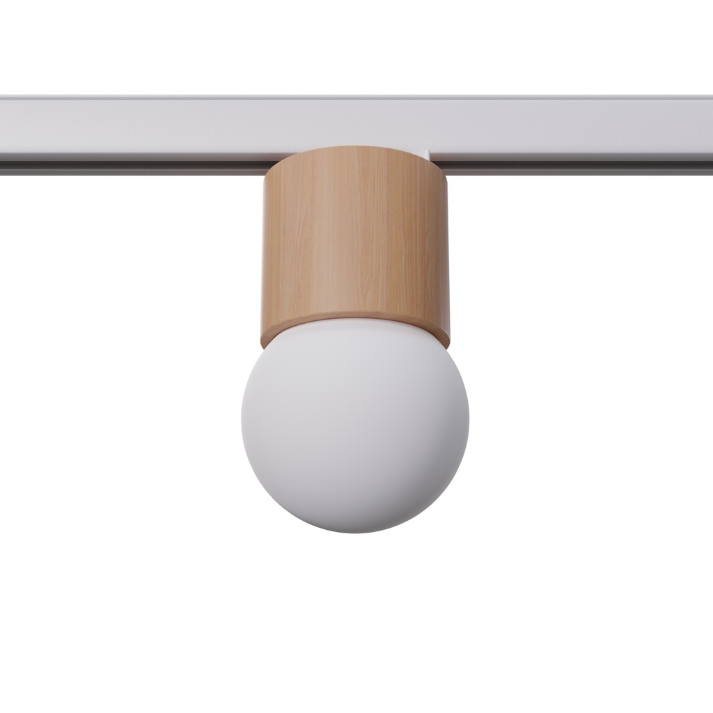Lampada BOOMO 8 G9 in legno naturale