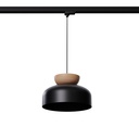 Lampada a sospensione MARION nero E27