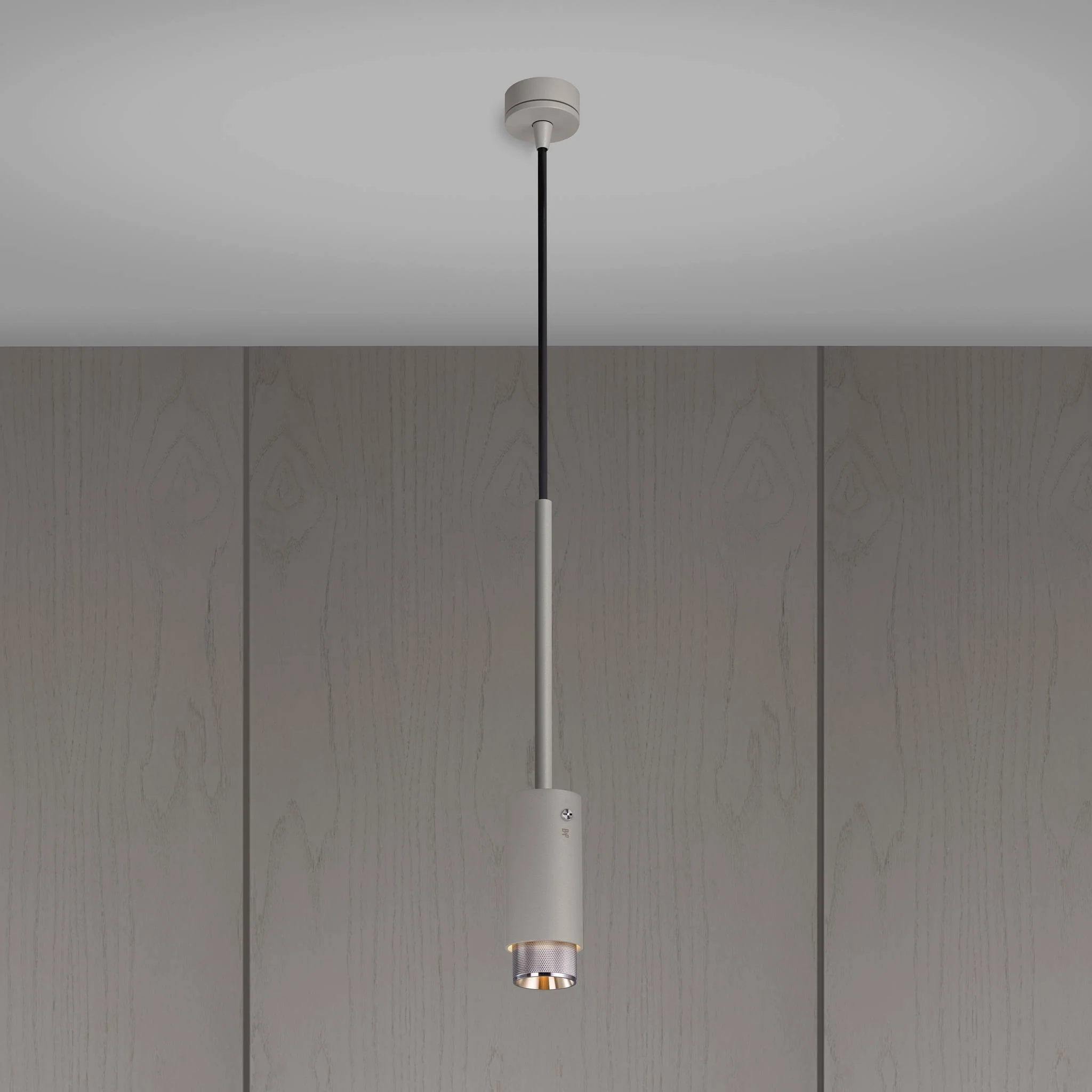 EXHAUST PENDANT / CROSS / STONE · STEEL · 3