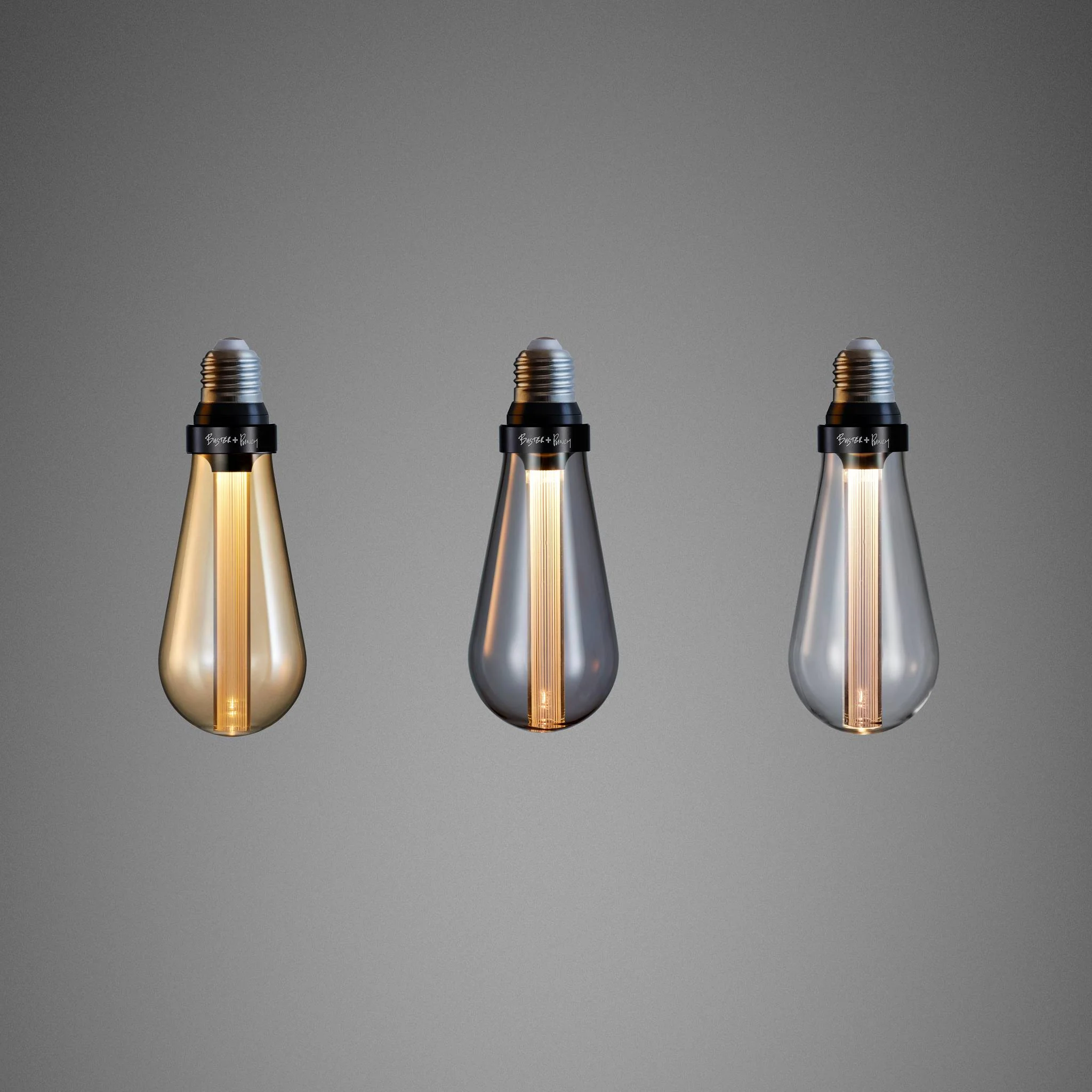BUSTER BULB / E27 · SMOKED / NON-DIMMABLE · 7