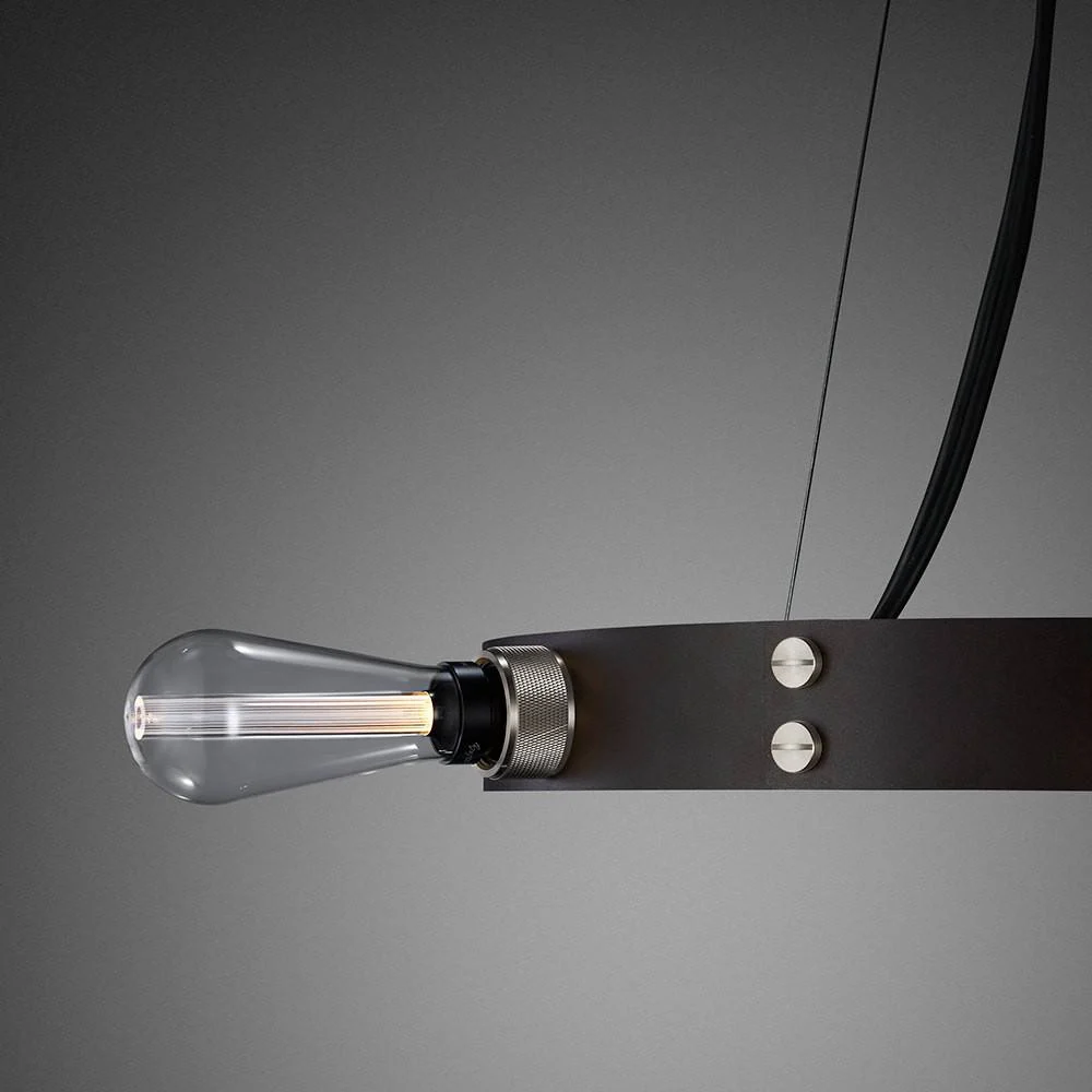 HERO LIGHT / CROSS / GRAPHITE chandelier – SMOKED BRONZE – photo 4
