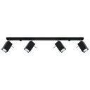 MERIDA 4L ceiling light black