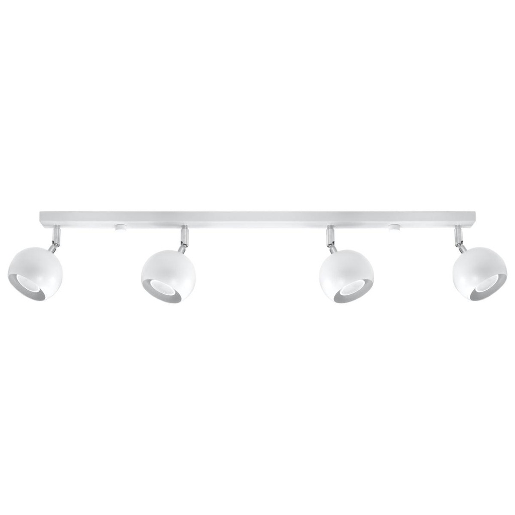 [SL.0441] Plafonnier OCULAR 4L blanc