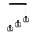ALINO 3 Schwarze Pendelleuchte