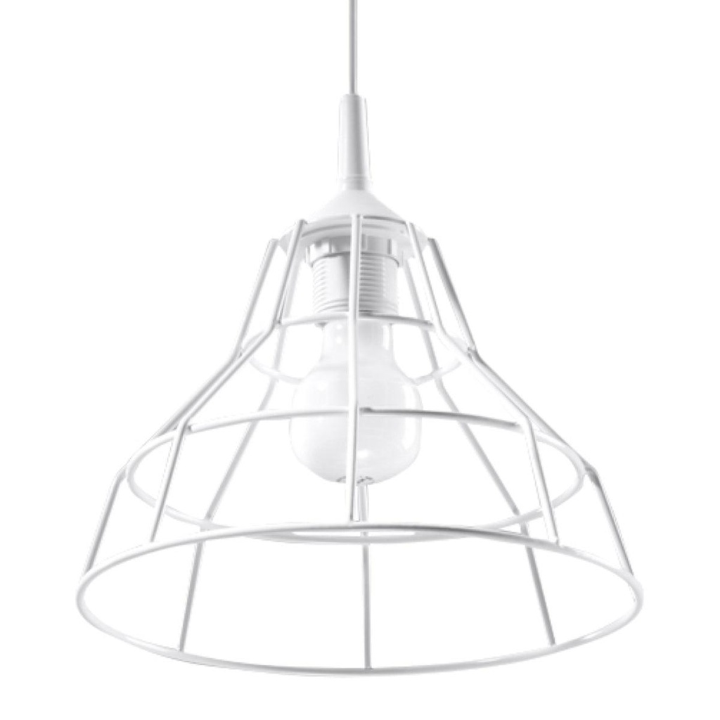 [SL.0145] Lampe à suspension blanche ANATA