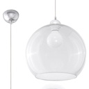 BALL pendant lamp transparent