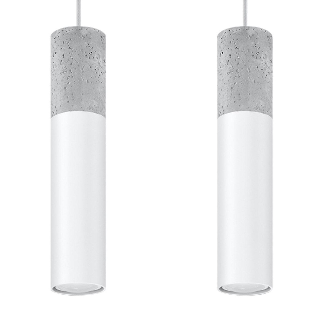 Suspension blanche BORGIO 2