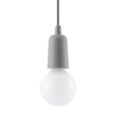 DIEGO 1 pendant lamp grey