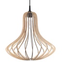 Lampe à suspension en bois ELZA