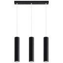 LAGOS 3L pendant lamp black