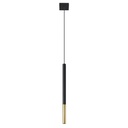 MOZAICA 1 Pendelleuchte schwarz/gold