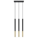 Suspension MOZAICA 3L noir/or