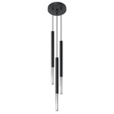 MOZAICA 3P pendant lamp black/chrome