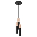 Suspension PABLO 3P, noire