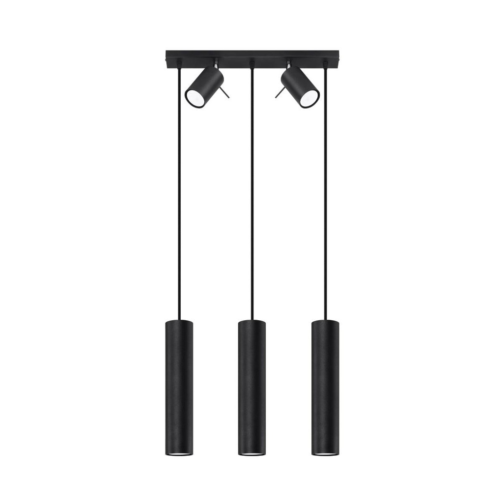 [SL.1099] RING 3 pendant lamp black