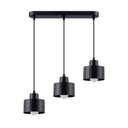 Lampe suspendue noire SAVAR 3