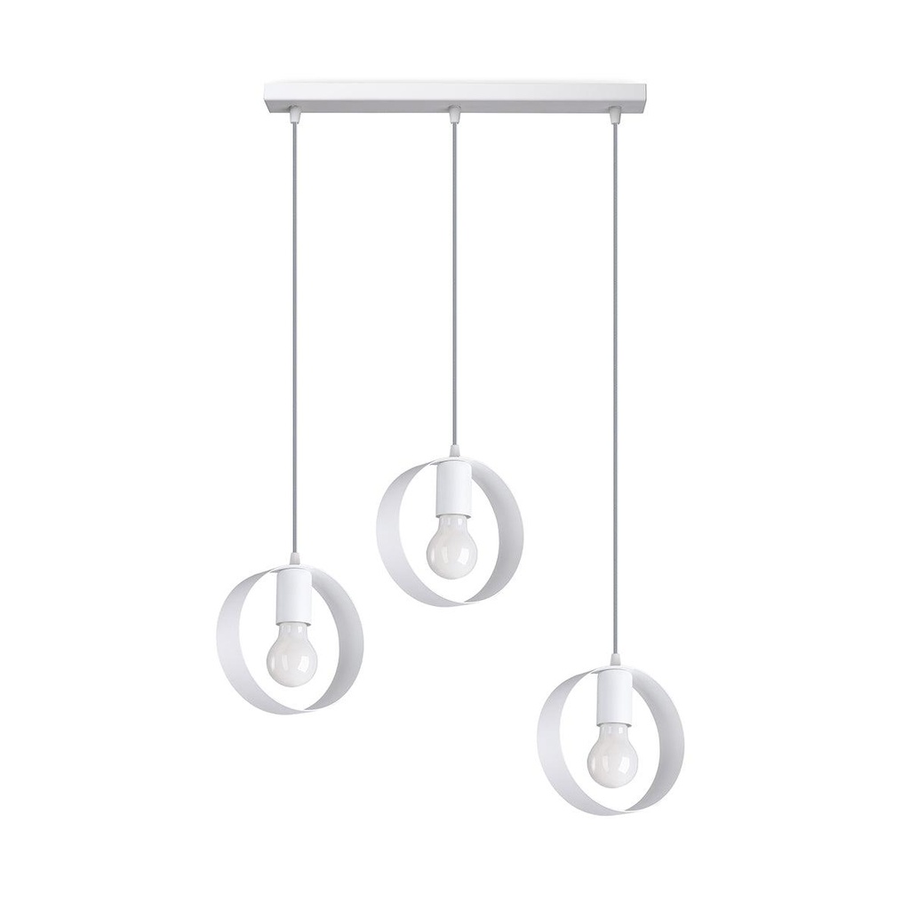 Lampe à suspension blanche TITRAN 3