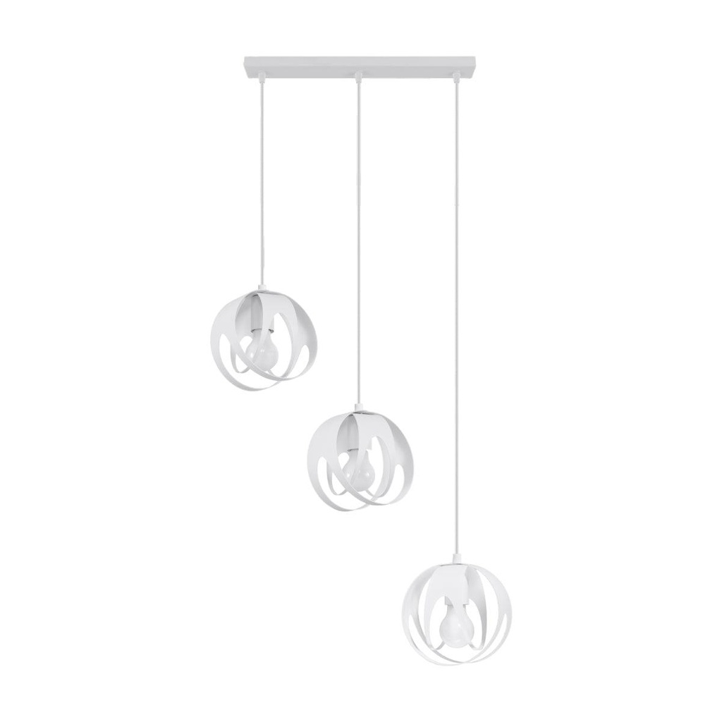 Suspension TULOS 3L, blanche