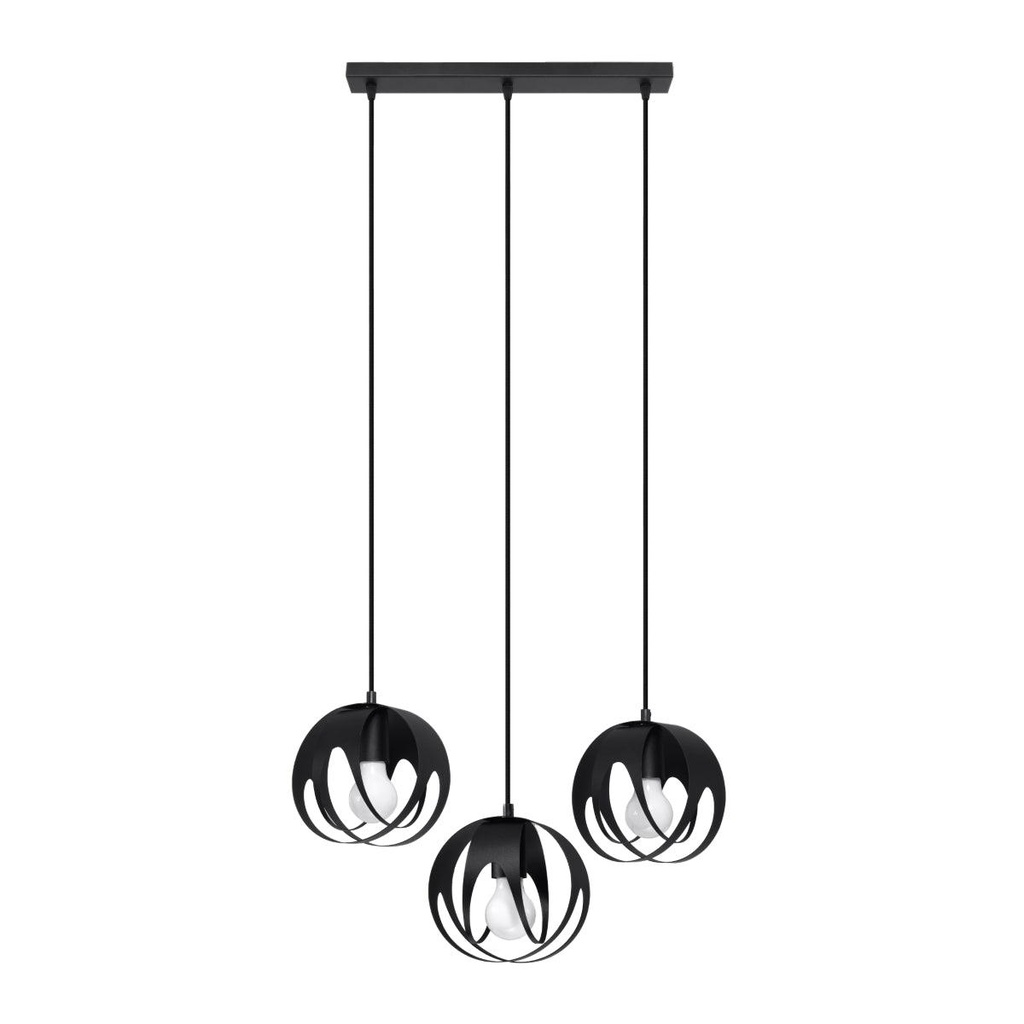 [SL.1089] TULOS 3L pendant lamp black