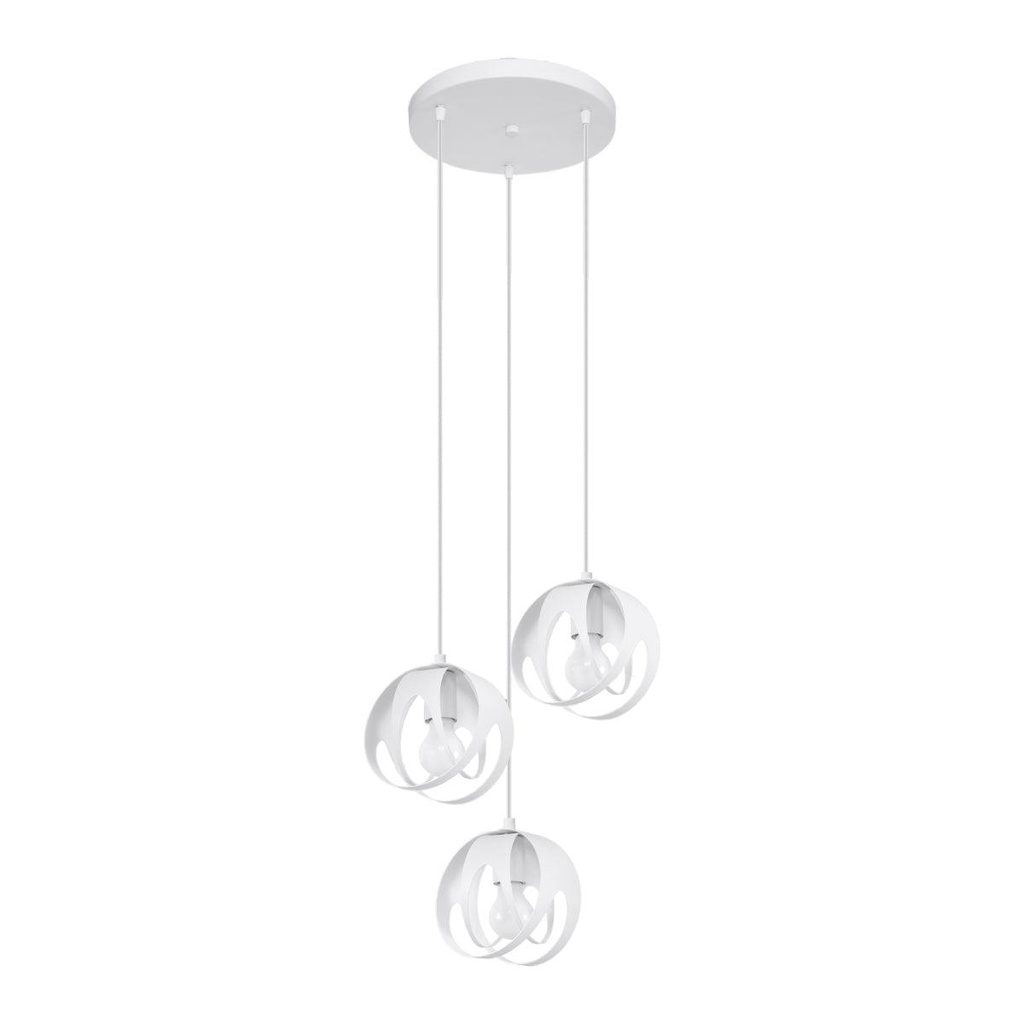 [SL.1084] Suspension TULOS 3P, blanche