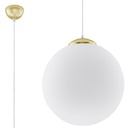 Lampe à suspension dorée UGO 40