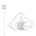 Lampe à suspension blanche UMBERTO