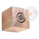 ARIZ wall lamp in natural wood