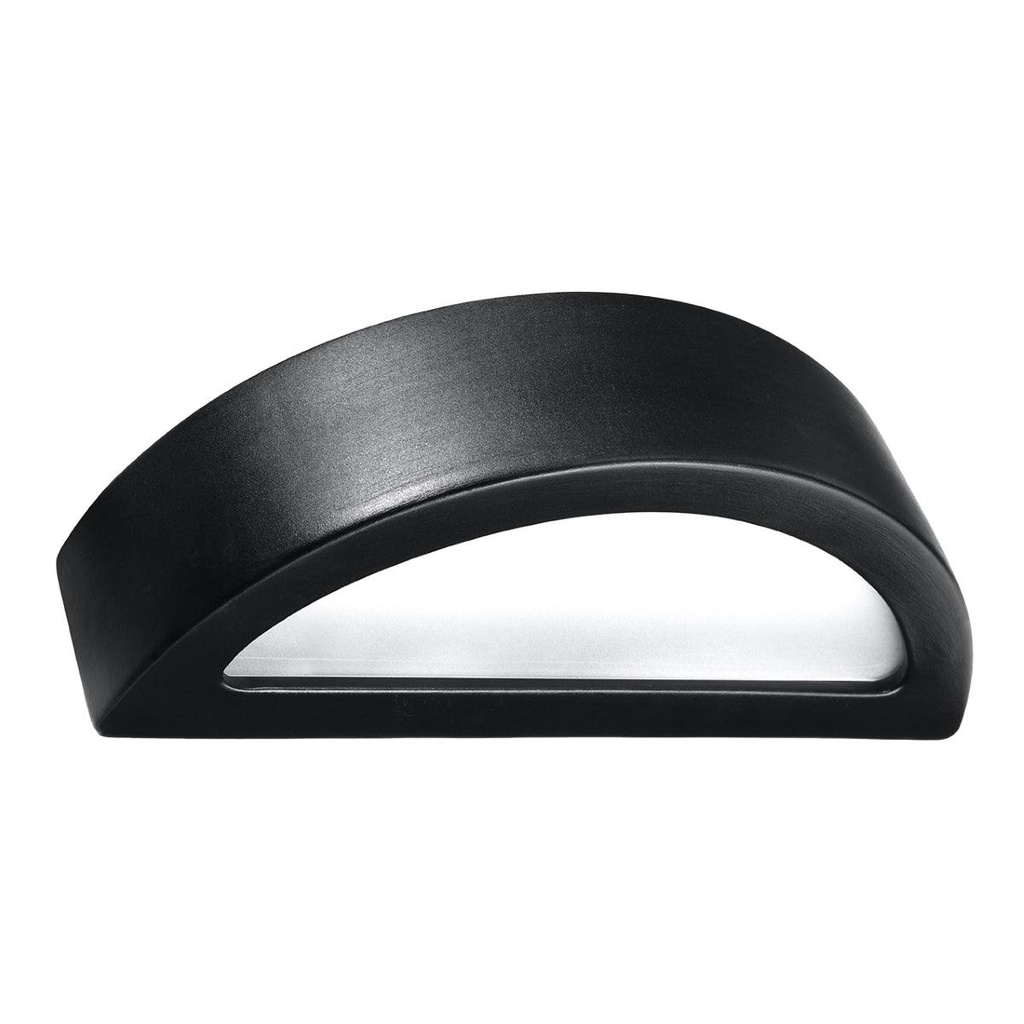 ATENA ceramic wall lamp black