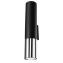 LOOPEZ wall lamp black/chrome