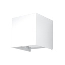 LUCA LED white IP54 wall lamp