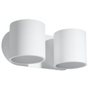 Applique murale ORBIS 2 blanche