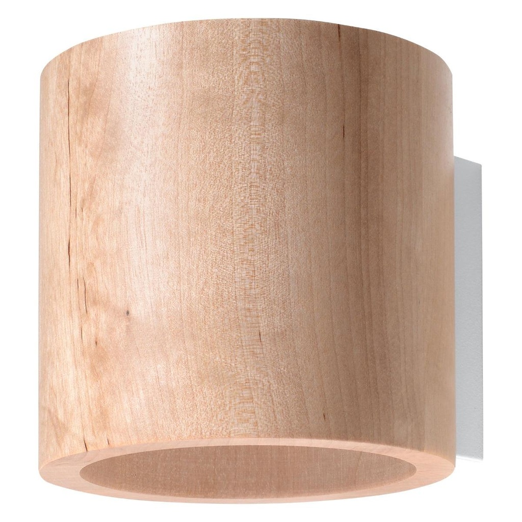 [SL.0490] Applique ORBIS en bois naturel