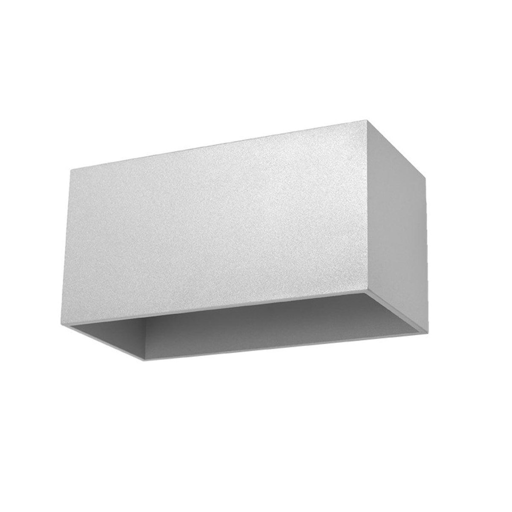 QUAD MAXI Wandleuchte, grau