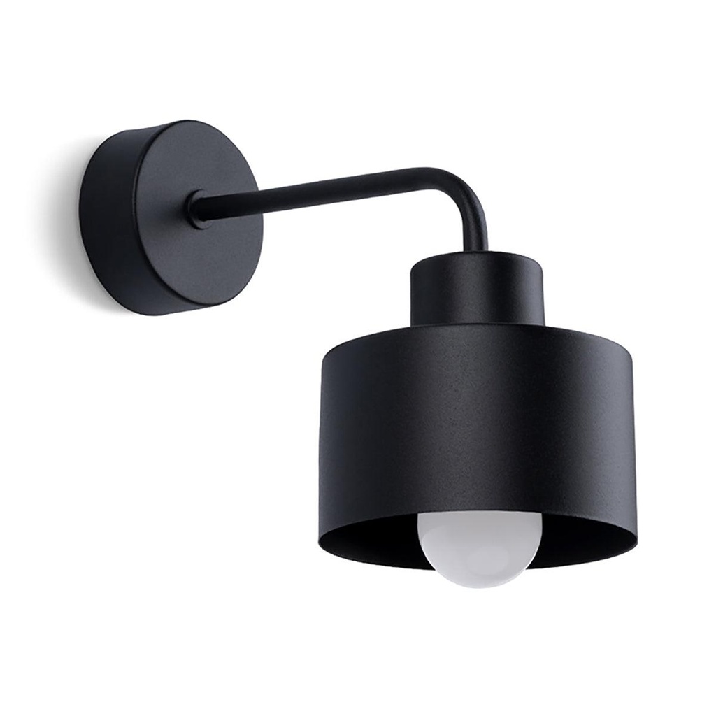 SAVAR 1 wall lamp black
