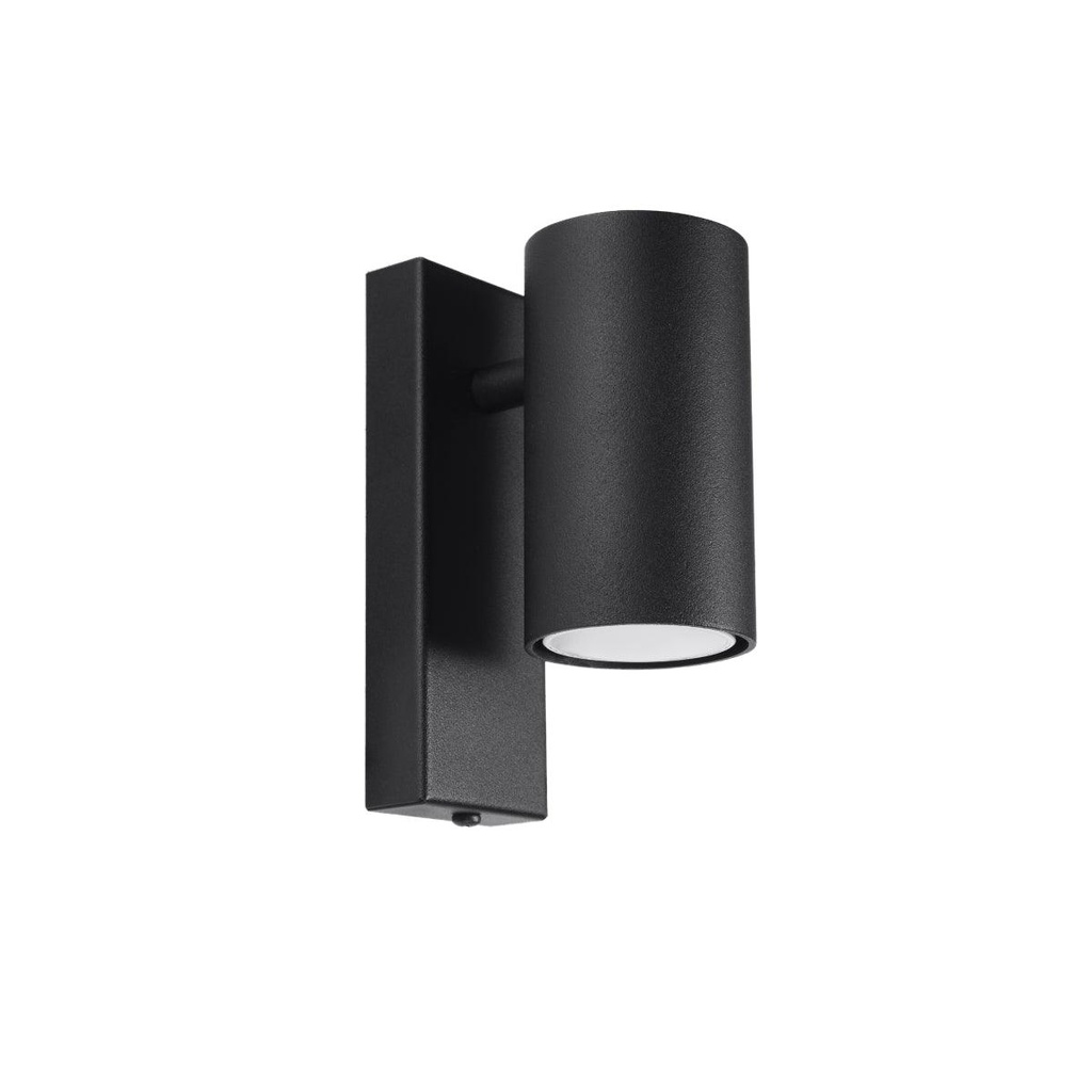 [SL.1077] Applique murale noire UTTI
