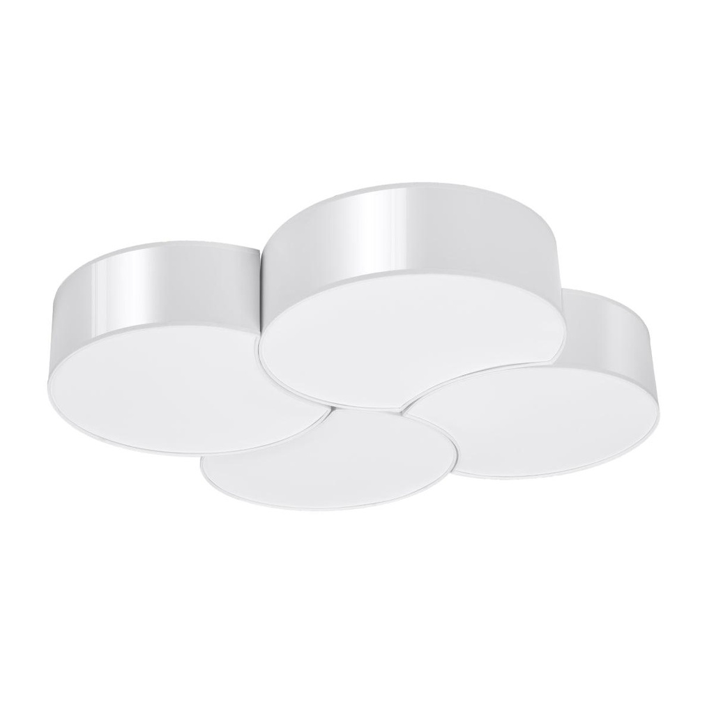 [SL.1053] Plafonnier CIRCLE 4 blanc