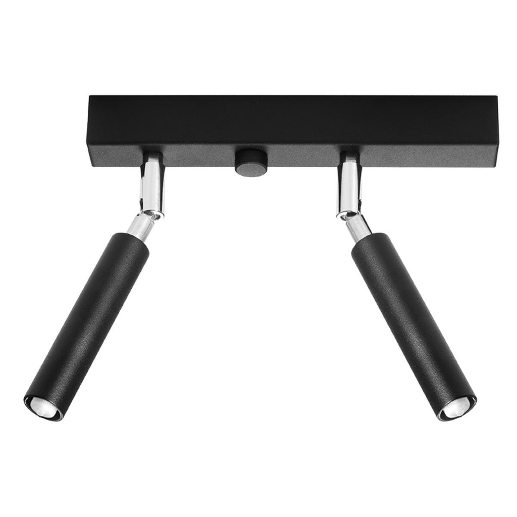 EYETECH 2 schwarze Deckenleuchte