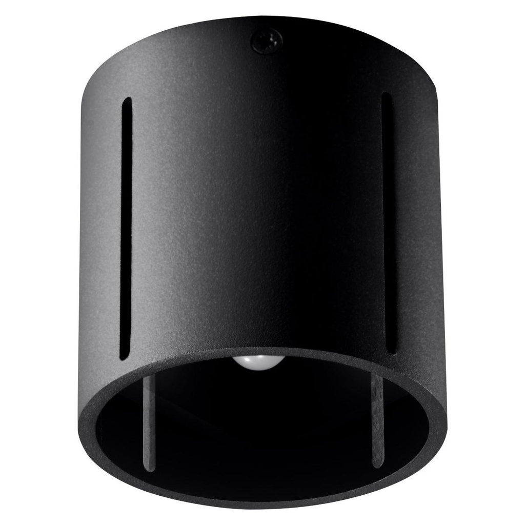 [SL.0356] Schwarze Deckenleuchte INEZ