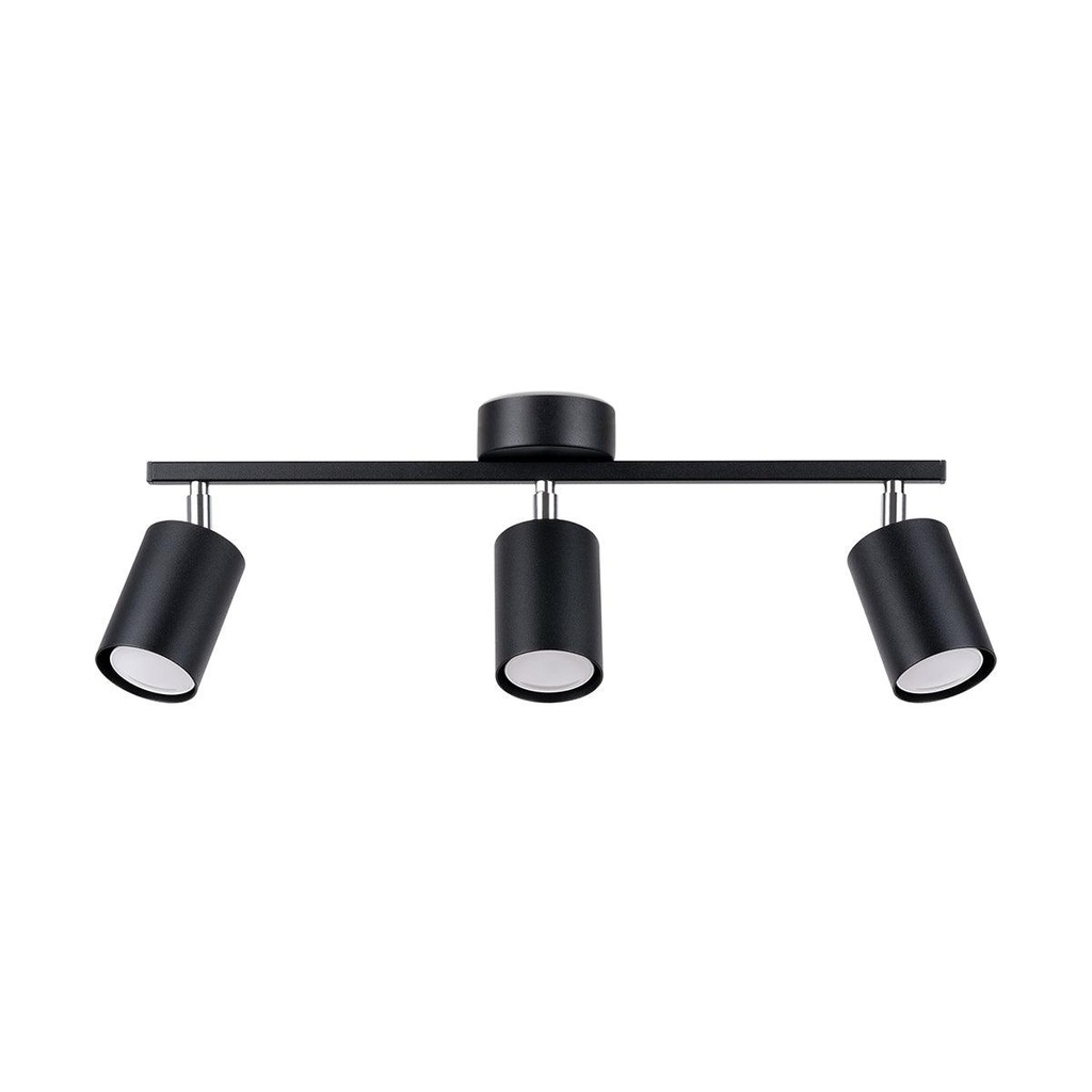 LEMMI 3 ceiling light black