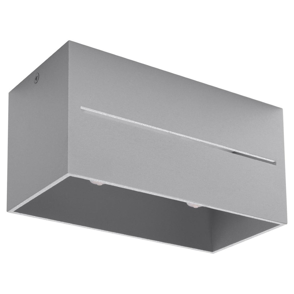 [SL.0385] LOBO 2 ceiling light grey