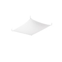 LUNA 1 ceiling light white