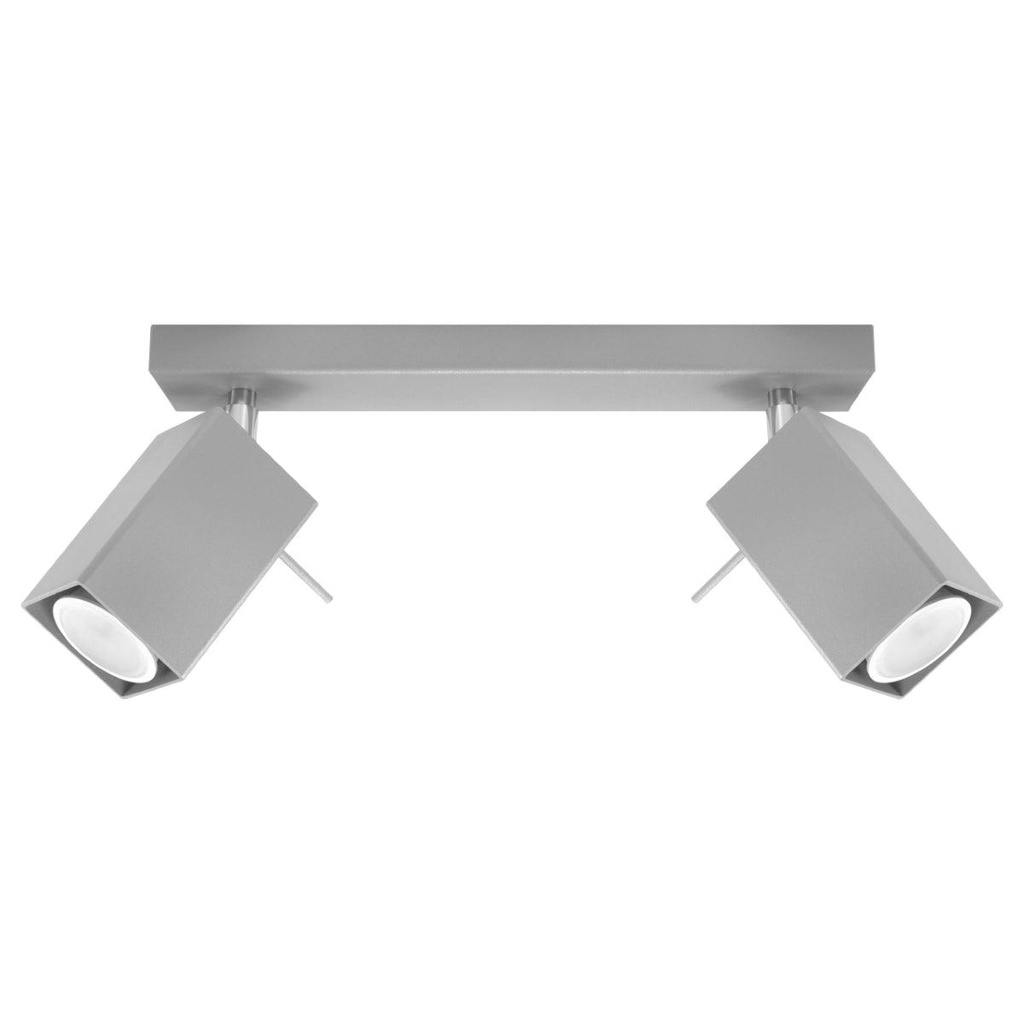 [SL.0456] Plafonnier MERIDA 2, gris