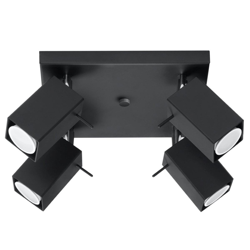 MERIDA 4 ceiling light black