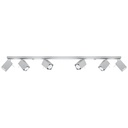 Plafonnier MERIDA 6L, gris