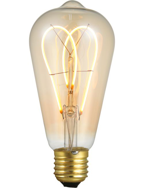 Ampoule LED E27 à filament FleX DL Rustika, LX023960205